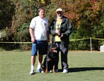 MALES SIEGER CLASS: 0125 West Wind Excellent Blue Boy V3
