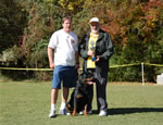 MALES SIEGER CLASS: 0127 West Wind Excellent Blue Boy V3