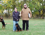 Rottweiler Puppies 4-6 month females: 0386 Ember Vom Verhungerton Fels VP2
