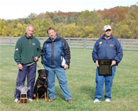 USRC Schutzhund National Championships: 0107 Chase Vom Walbach